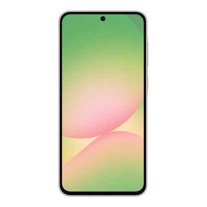 Samsung Galaxy A56 5G in Awesome Pink, front and back