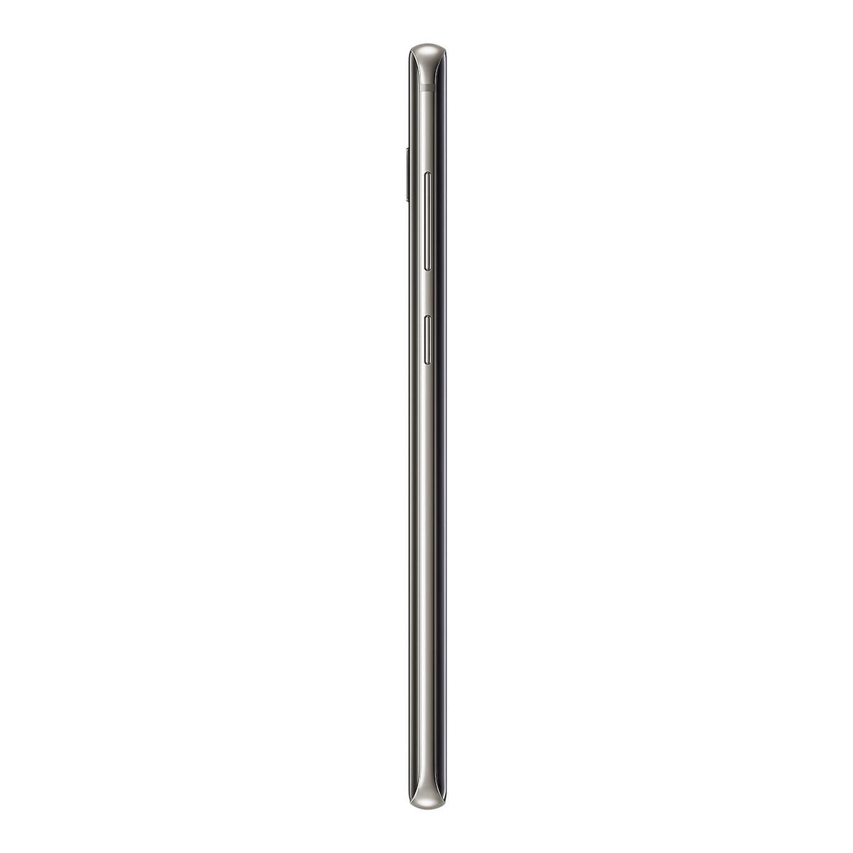 Samsung Galaxy S10+ in Ceramic Black, side (left)