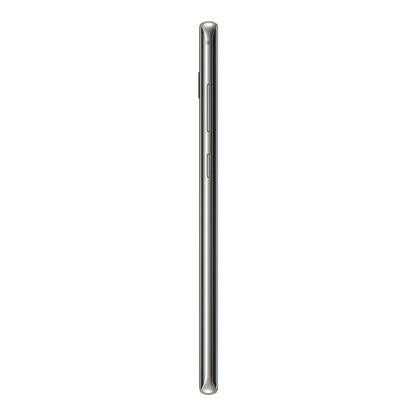 Samsung Galaxy S10+ in Ceramic Black, side (left)