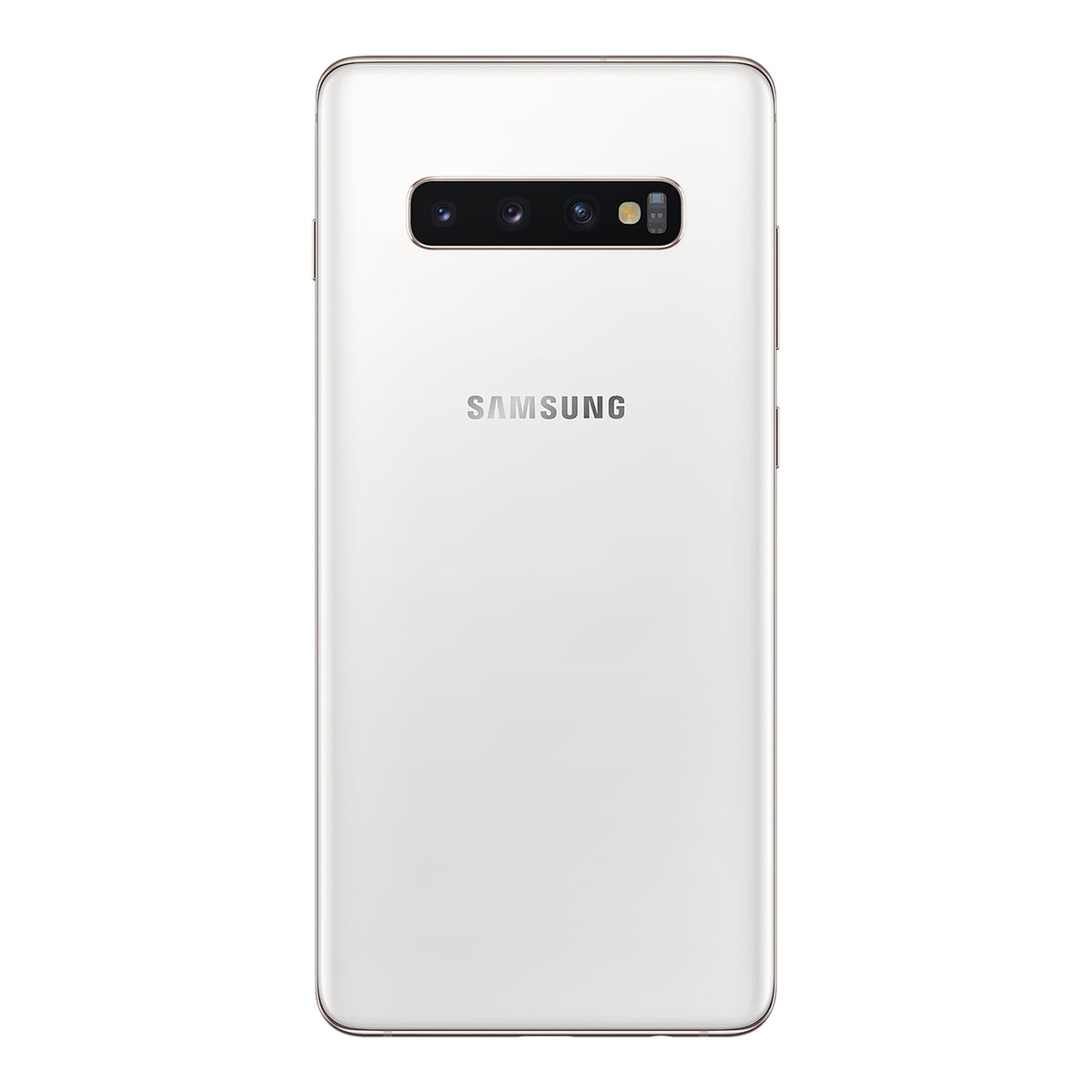 Samsung Galaxy S10+ in Ceramic White, back