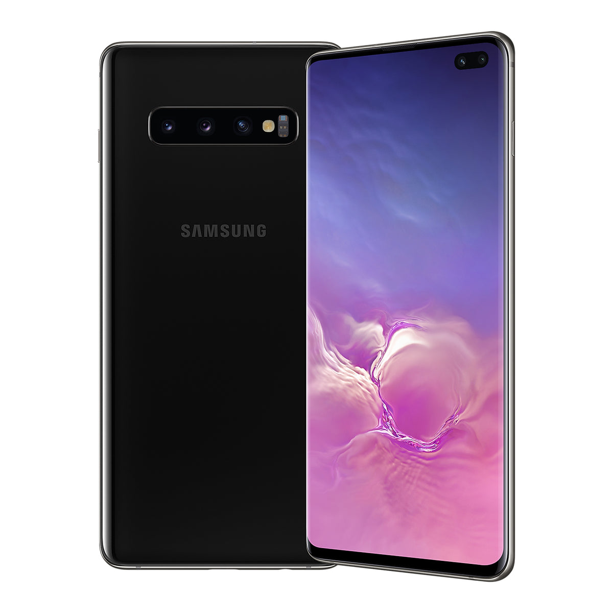 Samsung Galaxy S10+ in Prism Black, back