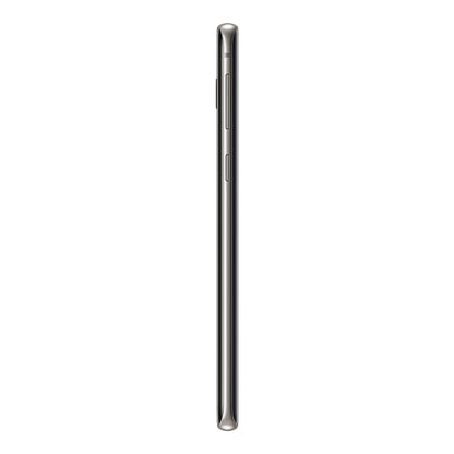 Samsung Galaxy S10 in Prism Black, side (left)
