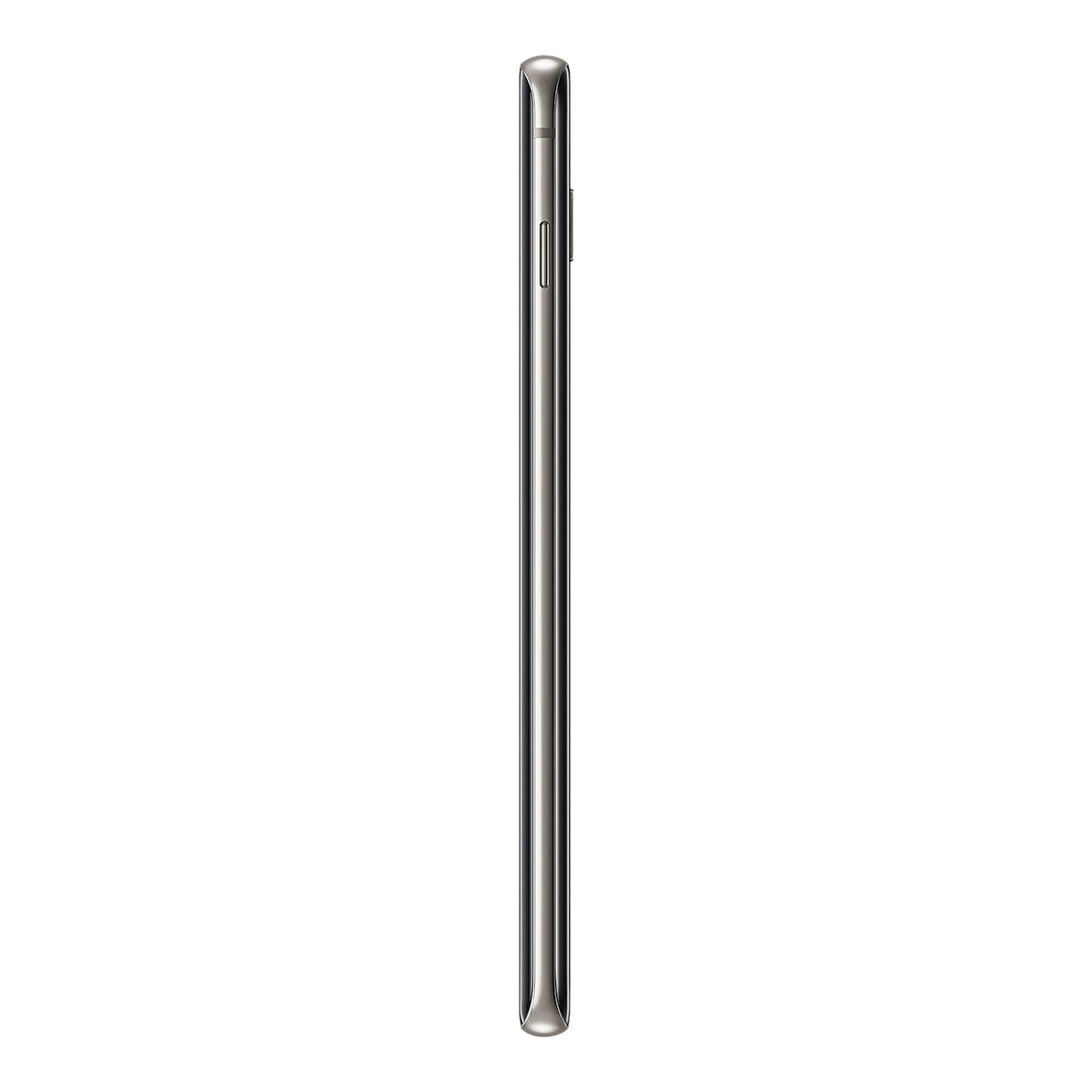Samsung Galaxy S10 in Prism Black, side (right)