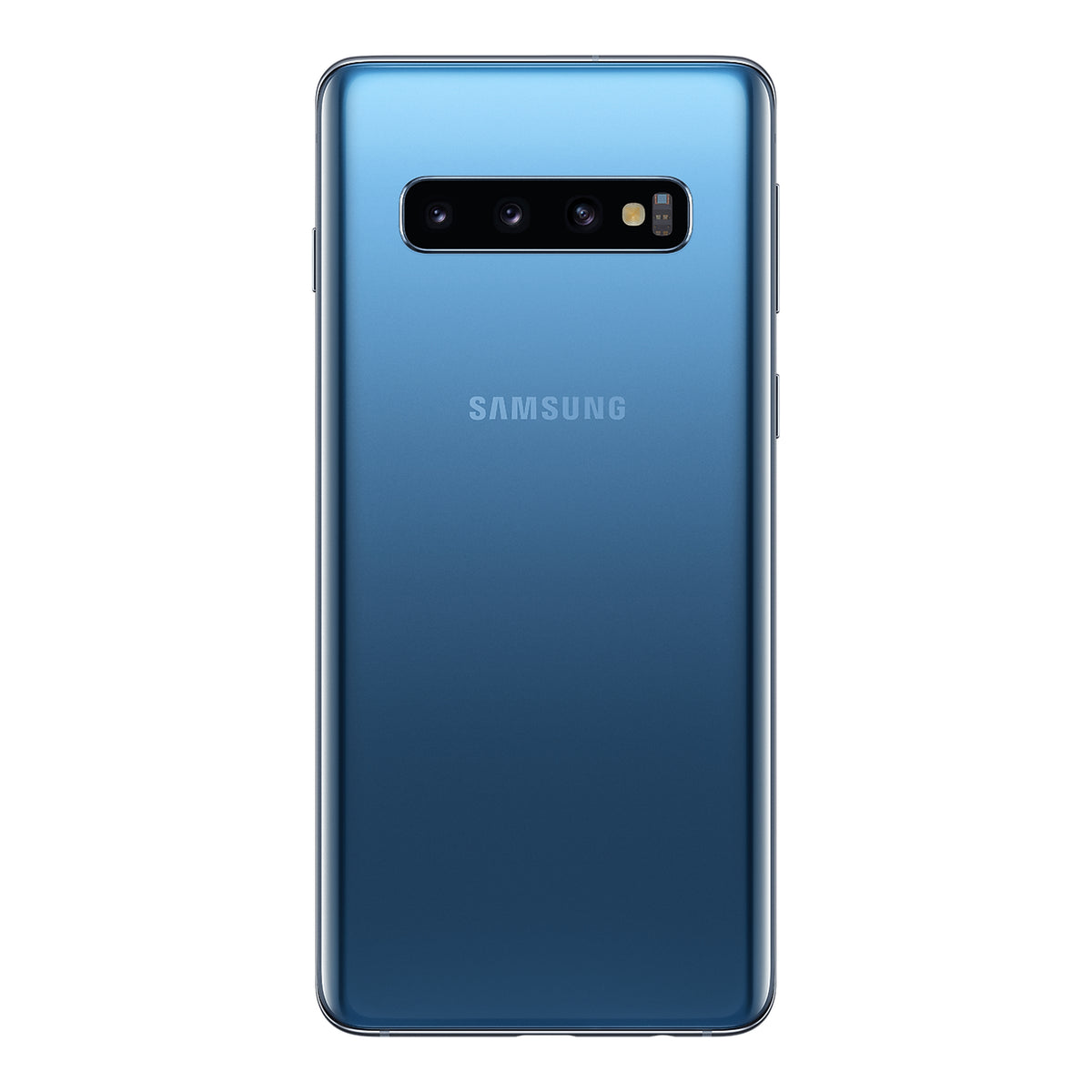 Samsung Galaxy S10 in Prism Blue, back