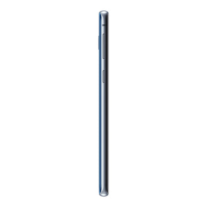 Samsung Galaxy S10 in Prism Blue, side (left)