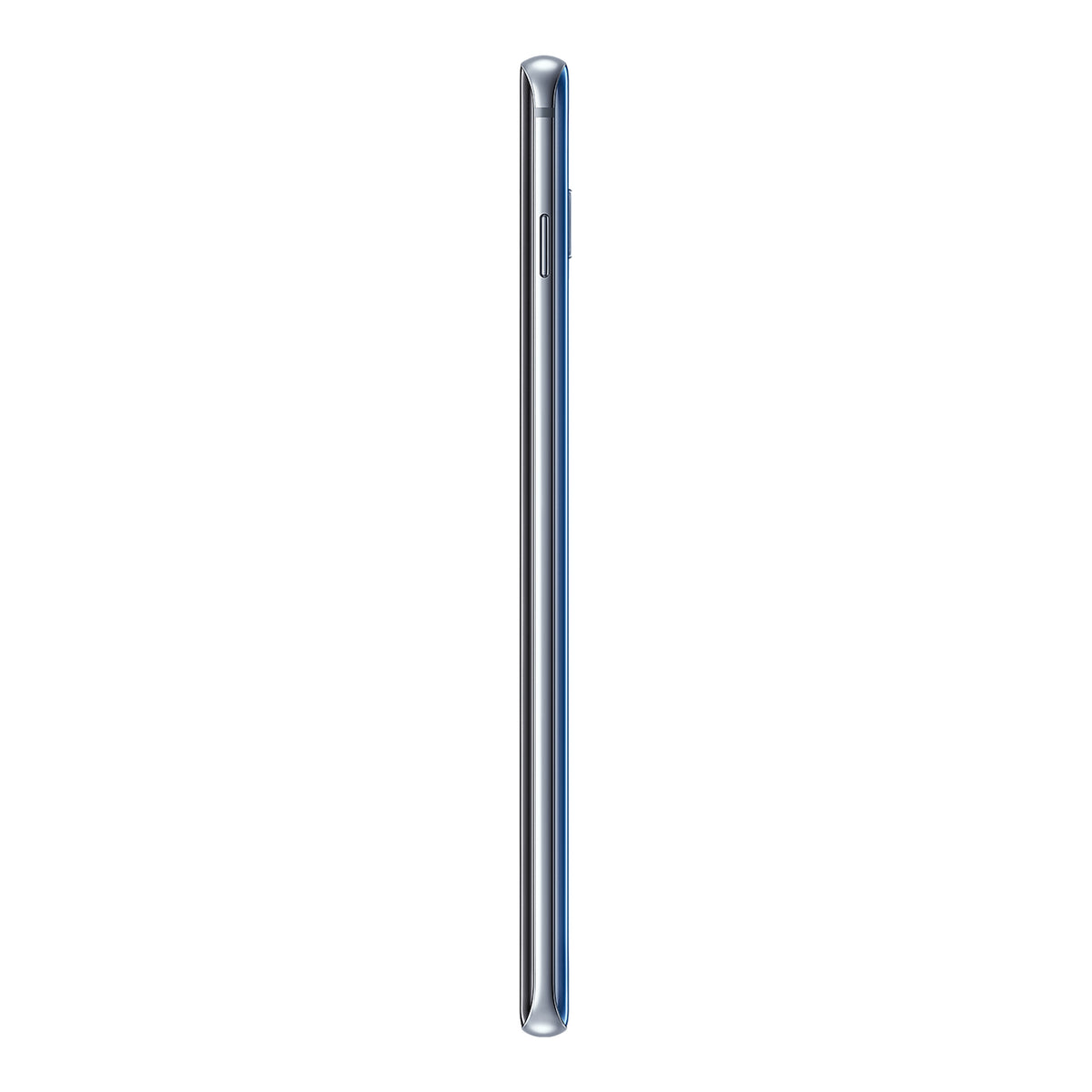 Samsung Galaxy S10+ in Prism Blue, side (right)