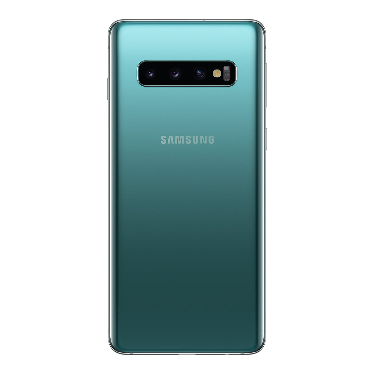 Samsung Galaxy S10 in Prism Green, back