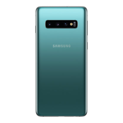 Samsung Galaxy S10 in Prism Green, back