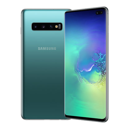 Samsung Galaxy S10+ in Prism Green, back