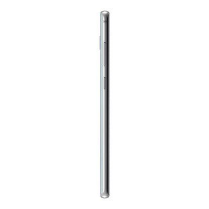 Samsung Galaxy S10+ in Prism White, side (left)