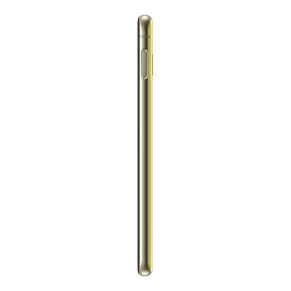Samsung Galaxy S10e in Canary Yellow, side (right)
