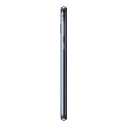 Samsung Galaxy S10e in Prism Black, side (left)
