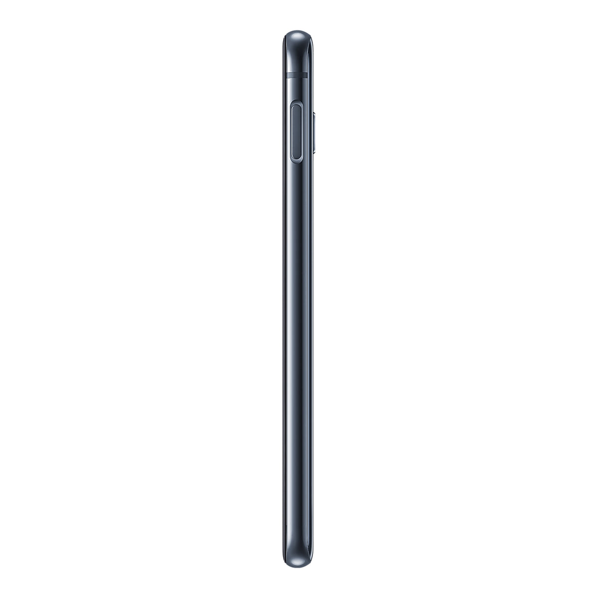 Samsung Galaxy S10e in Prism Black, side (right)