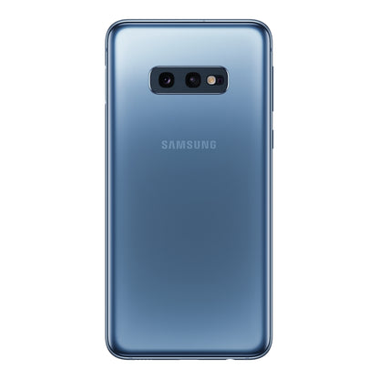 Samsung Galaxy S10e in Prism Blue, back