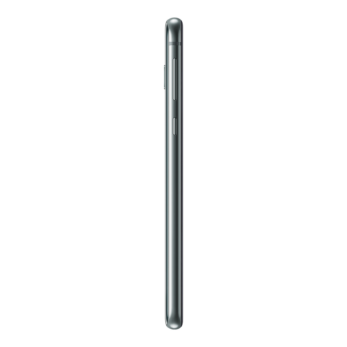 Samsung Galaxy S10e in Prism Green, side (left)