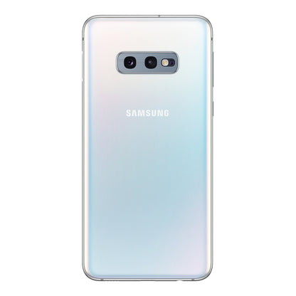 Samsung Galaxy S10e in Prism White, back
