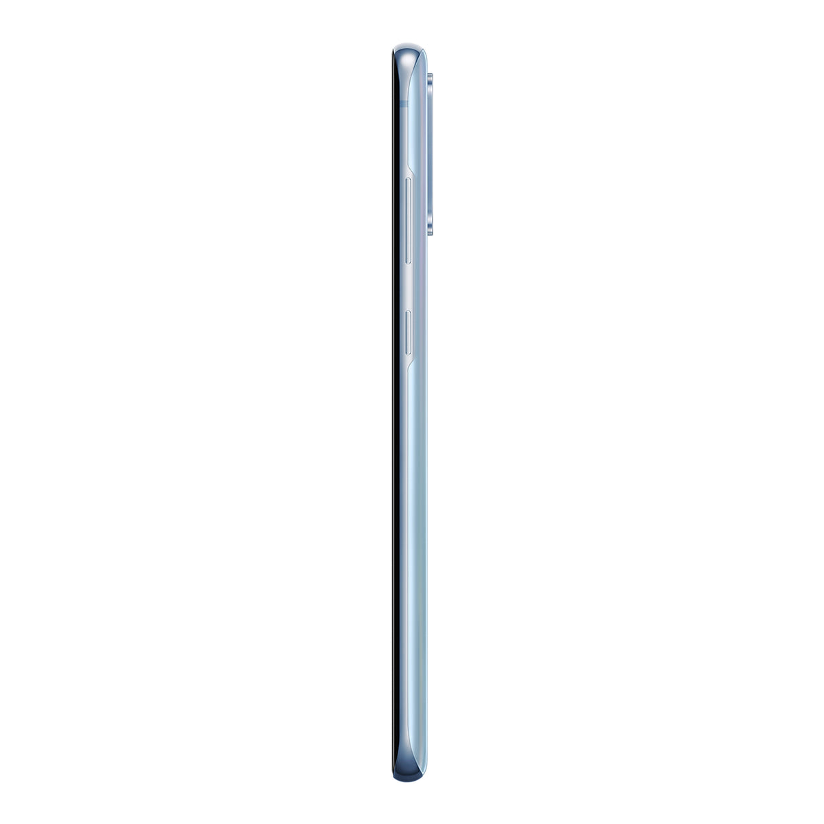 Samsung Galaxy S20+ in Cloud Blue, side (right)