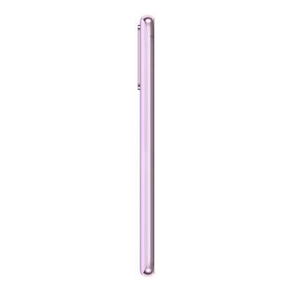 Samsung Galaxy S20 FE in Cloud Lavender, side (left)