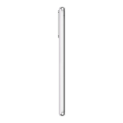 Samsung Galaxy S20 FE in Cloud White, side (left)