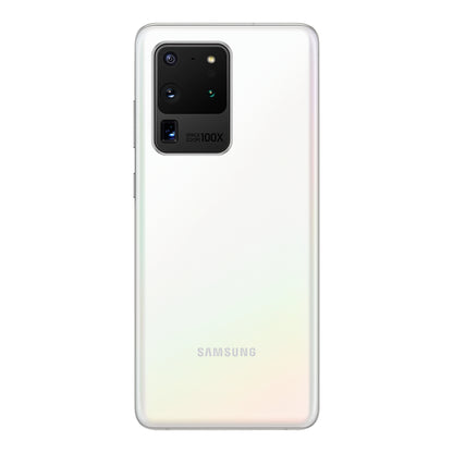 Samsung Galaxy S20 Ultra in Cloud White, back