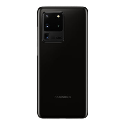Samsung Galaxy S20 Ultra in Cosmic Black, back