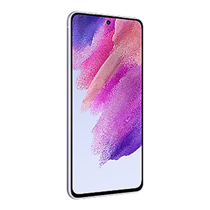 Samsung Galaxy S21 FE in Lavender, front (left)