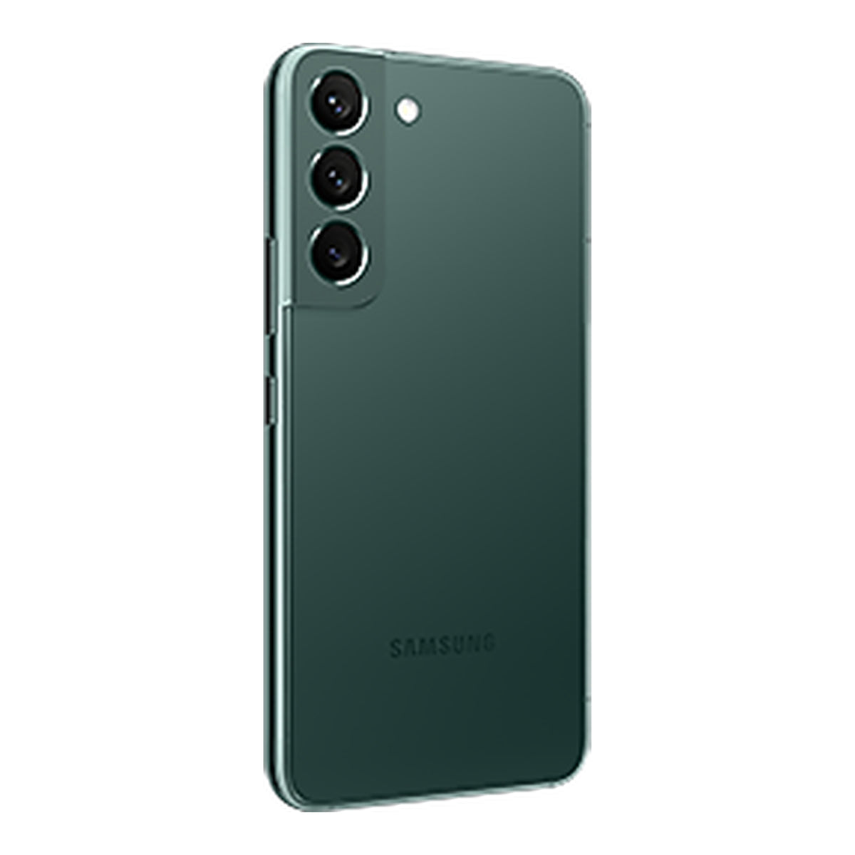 Samsung Galaxy S22 in Green, back (left)