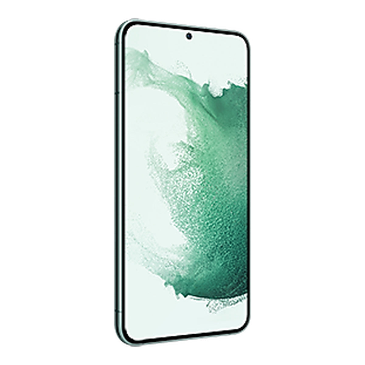 Samsung Galaxy S22+ in Green, front (left)