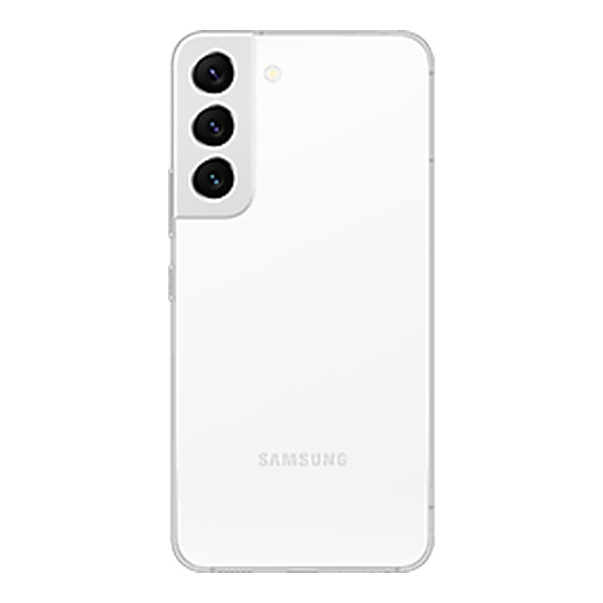 Samsung Galaxy S22 in Phantom White, back