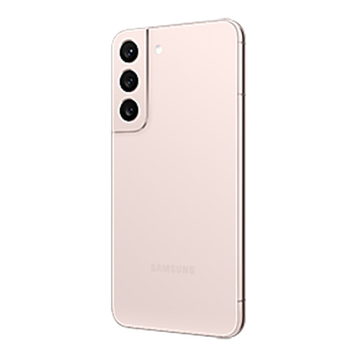 Samsung Galaxy S22 in Pink Gold, back (right)