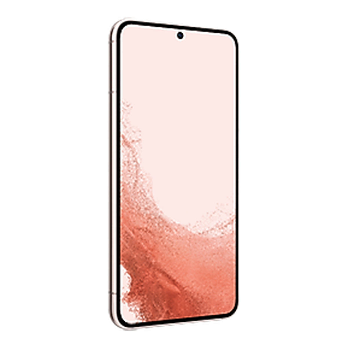 Samsung Galaxy S22 in Pink Gold, front (left)
