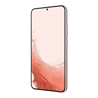 Samsung Galaxy S22+ in Pink Gold, front (right)