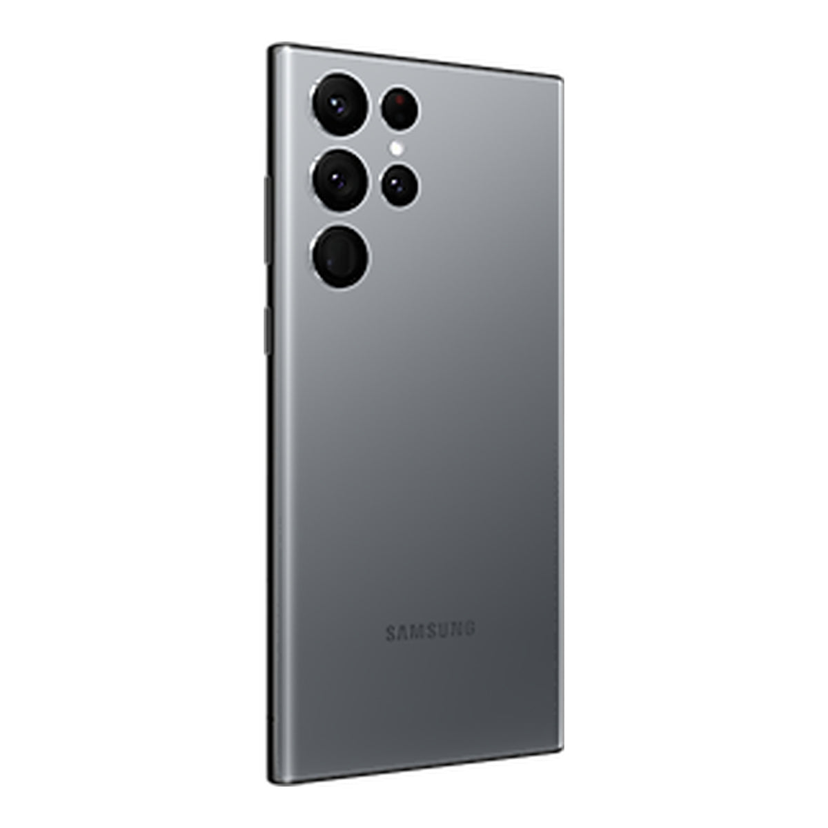 Samsung Galaxy S22 Ultra in Graphite, back (left)