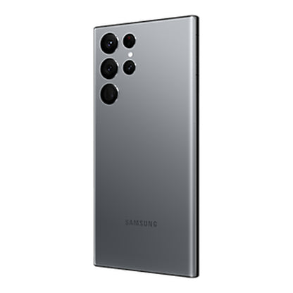 Samsung Galaxy S22 Ultra in Graphite, back (right)