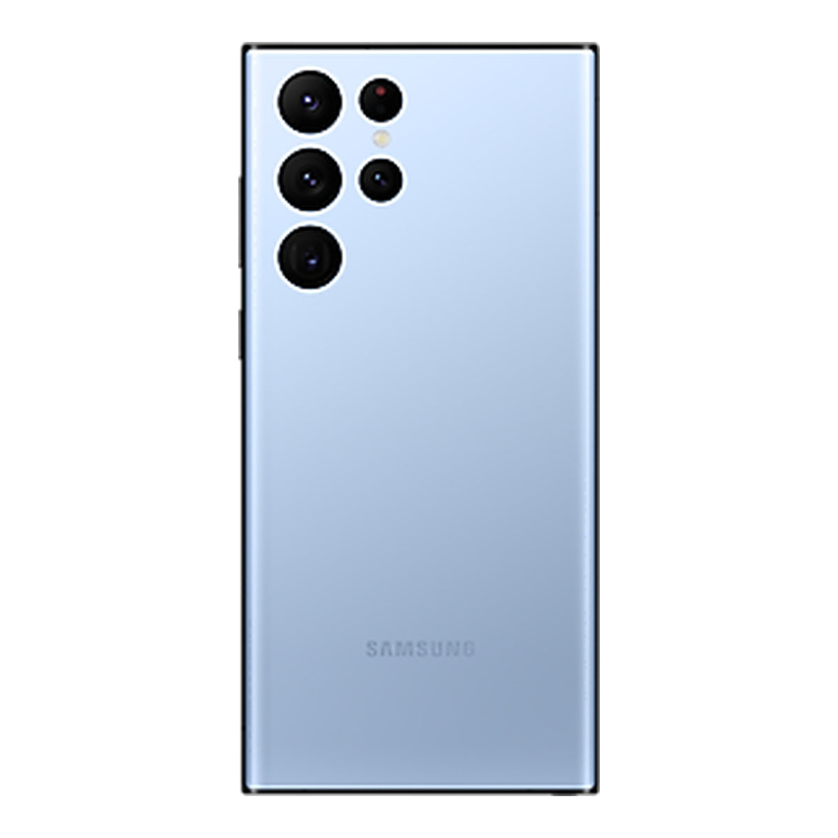 Samsung Galaxy S22 Ultra in Sky Blue, back
