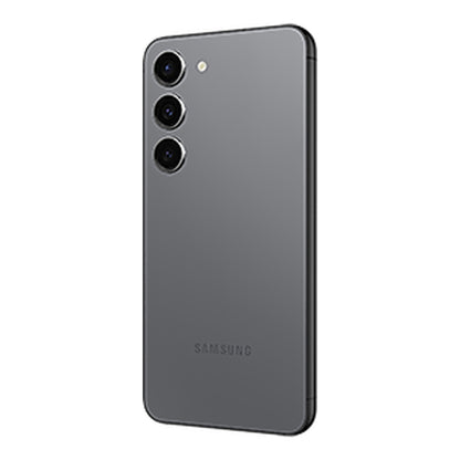 Samsung Galaxy S23 in Graphite, back (right)