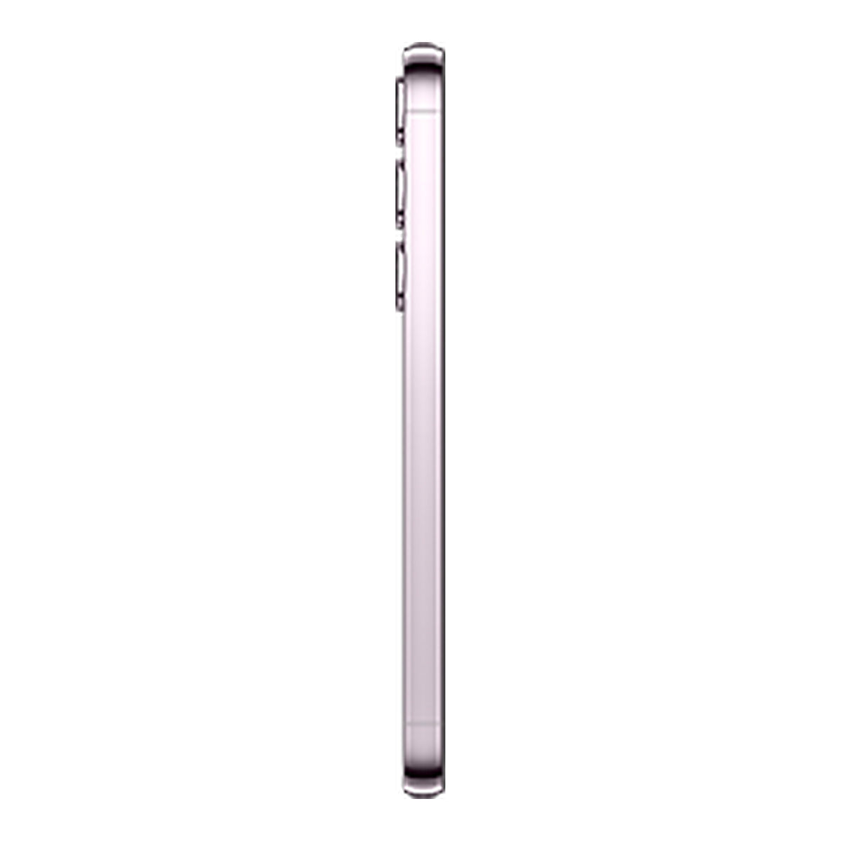 Samsung Galaxy S23 in Lavender, side (left)