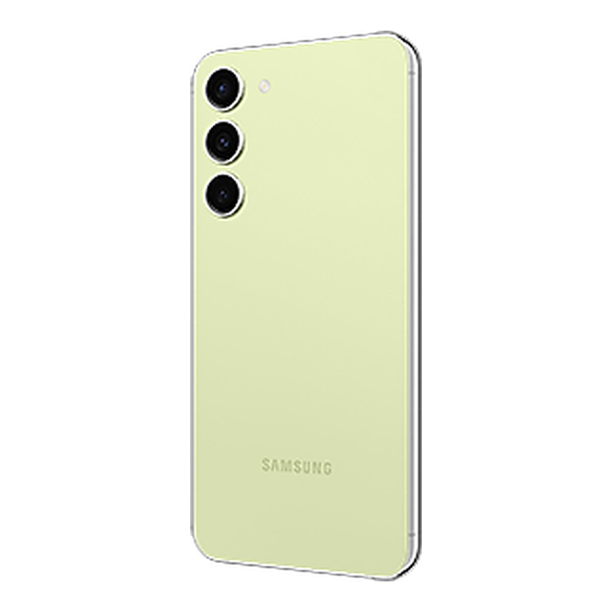 Samsung Galaxy S23+ in Lime, back (right)