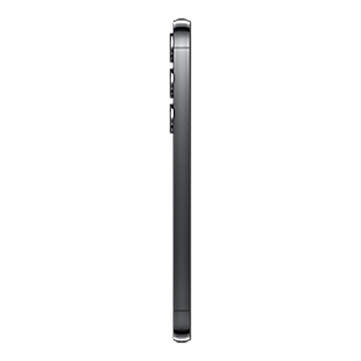 Samsung Galaxy S23 in Phantom Black, side (left)