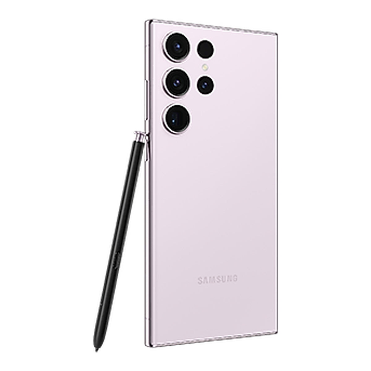 Samsung Galaxy S23 Ultra in Lavender, back (left)