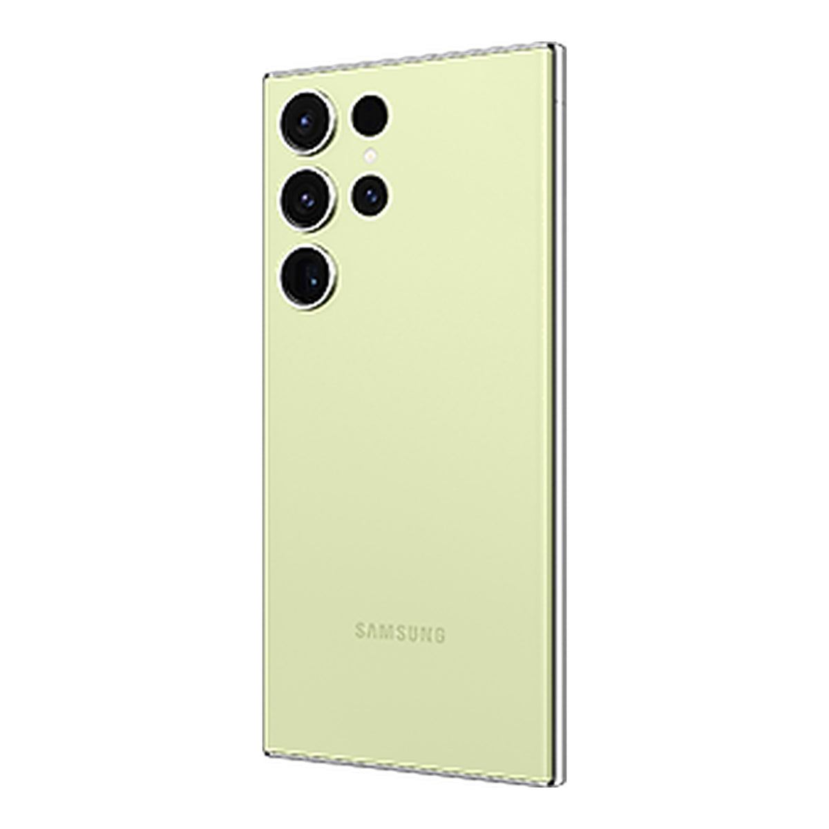 Samsung Galaxy S23 Ultra in Lime, back (right)