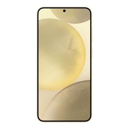 Samsung Galaxy S24+ in Amber Yellow, front