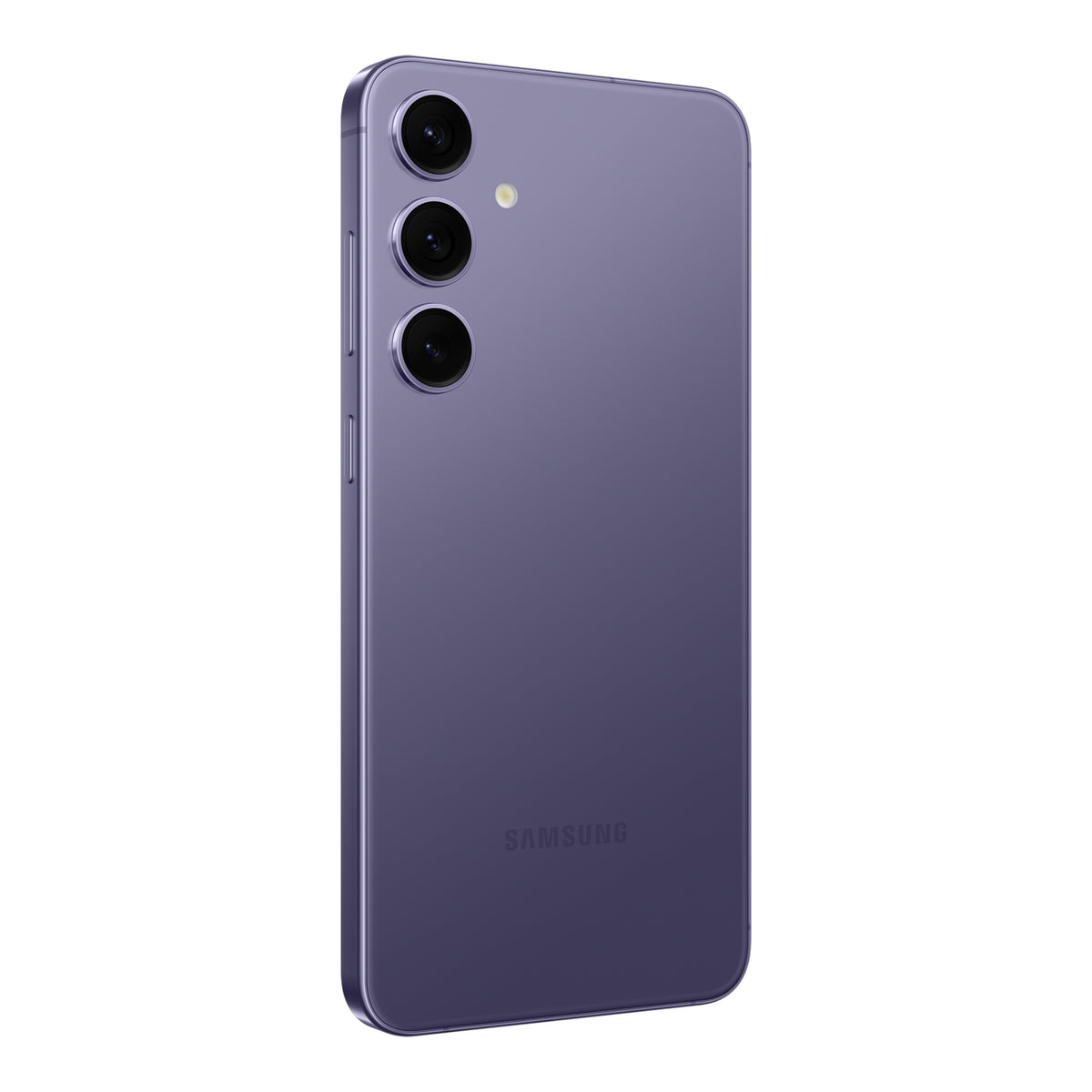 Samsung Galaxy S24+ in Cobalt Violet, back (left)