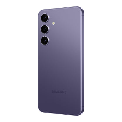 Samsung Galaxy S24 in Cobalt Violet, back (right)
