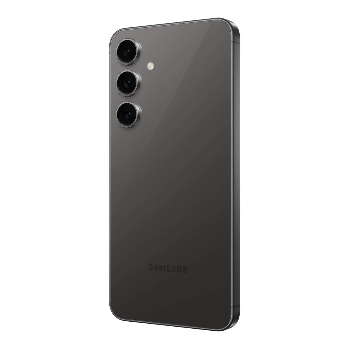 Samsung Galaxy S24 FE in Graphite, back (right)