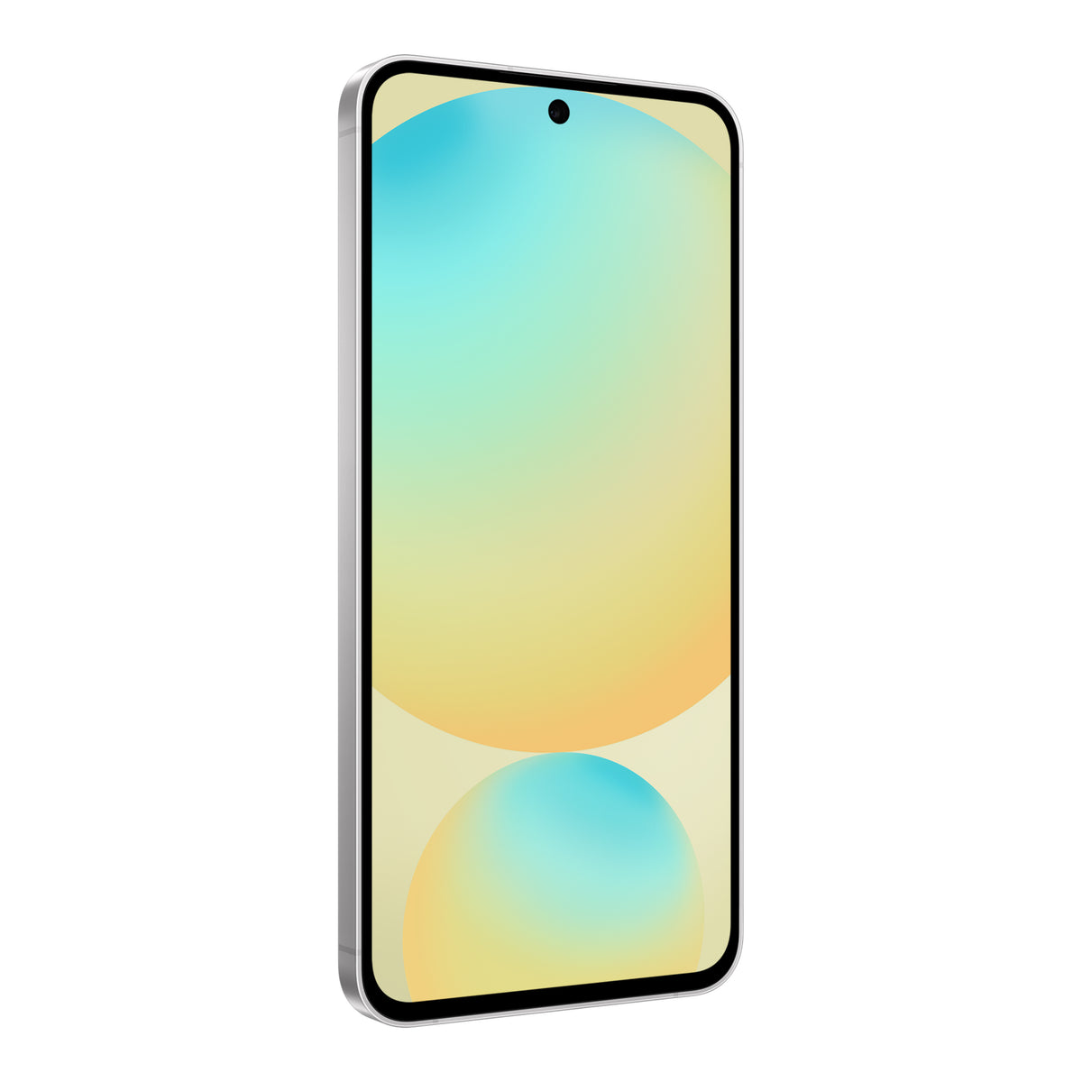 Samsung Galaxy S24 FE in Yellow, front (left)