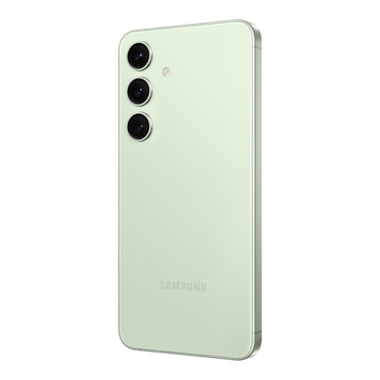 Samsung Galaxy S24 in Jade Green, back (right)