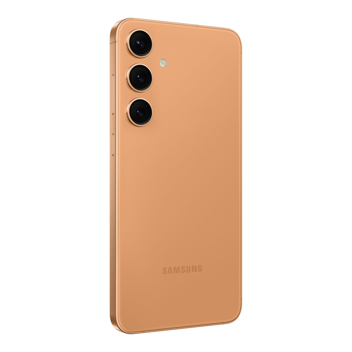 Samsung Galaxy S24+ in Sandstone Orange, back (left)