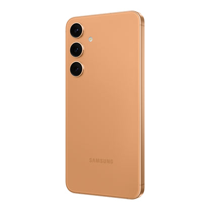 Samsung Galaxy S24+ in Sandstone Orange, back (right)