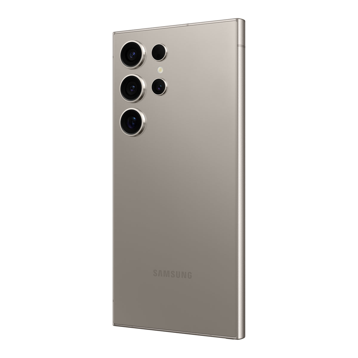 Samsung Galaxy S24 Ultra in Titanium Grey, back (right)